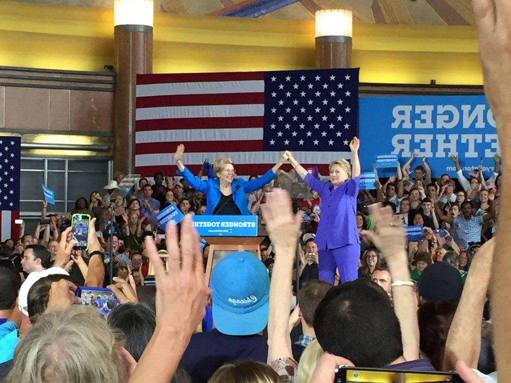 clinton and warren